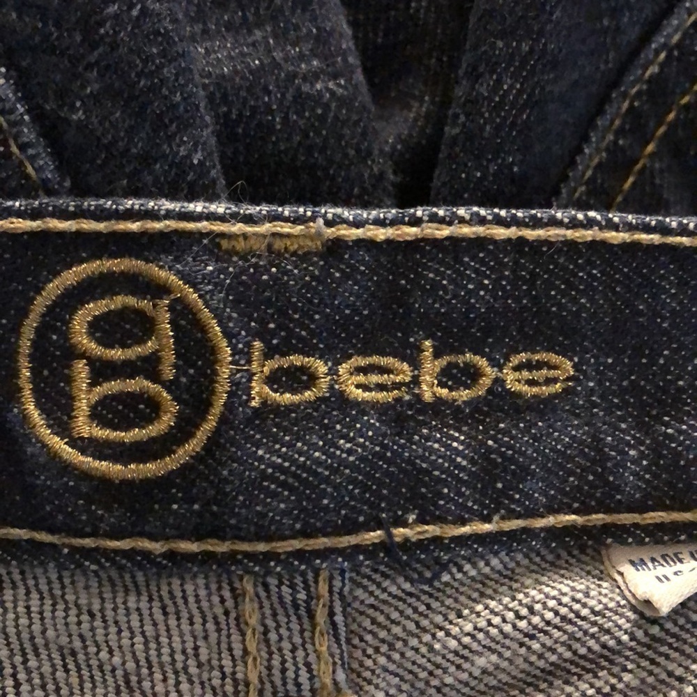 Bebe Low Rise Jeans, size 28 - Picture 5 of 6